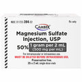 Magnesium Sulfate Injection 1 Gram (500 mg per vial) Single Dose, Preservative Free 2 mL x 25/Pack (RX)