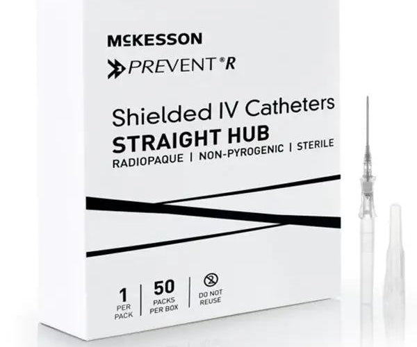 Prevent R Peripheral IV Catheter 16 Gauge 1.16 Inch — Mountainside Medical