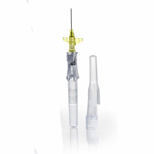 Prevent Peripheral IV Catheter 24 Gauge 3/4 Inch with Winged Hub