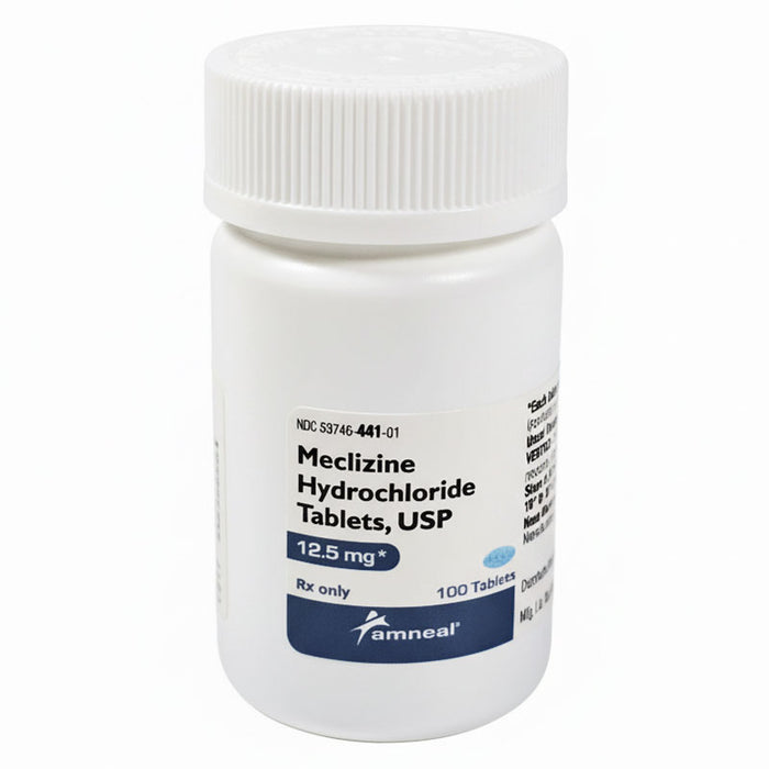 Meclizine Hydrochloride Tablets 12.5 mg Amneal - NDC: 53746-0441-01