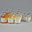 Media Test Kit Medium Complexity with Tryptic Soy Broth (TSB) and Empty Vials
