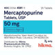 Mercaptopurine Tablets 50 mg USP 25 Count