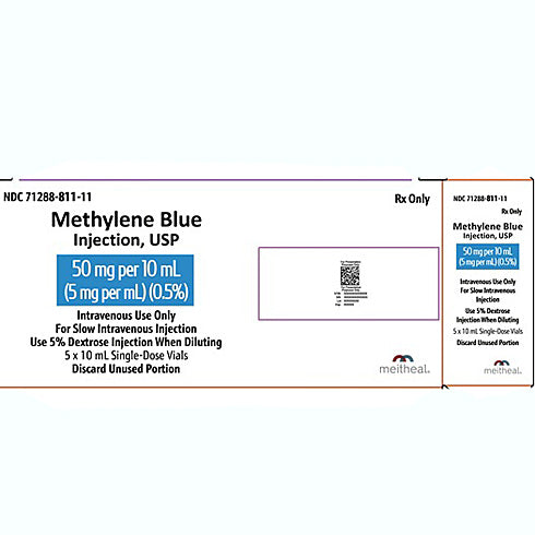 Methylene Blue Injection 5 mg per mL Single-Dose Vials — Mountainside ...