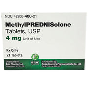 Methylprednisolone 4 mg Tablets by Eric Pharma
