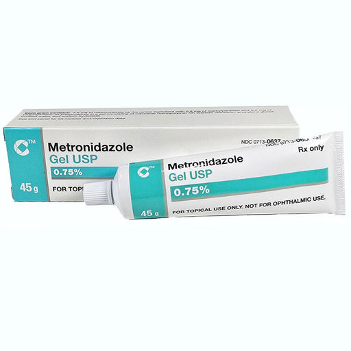 Metronidazole Gel 0.75% for acne and rosacea treatment for targeted use to enhance skin health and appearance.