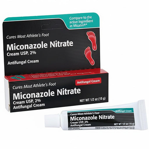 Miconazole Nitrate Cream 2% Antifungal Athletes Foot Relief