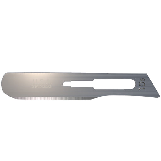 AccuTec Blades Microblading Dermaplane Blades AccuThrive Coated Stainless Steel No. 10S Sterile Individually Wrapped, 100/box | Mountainside Medical Equipment 1-888-687-4334 to Buy