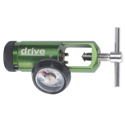 Mini Oxygen Regulator Click Style 0 - 15 LPM Barb Outlet CGA-870