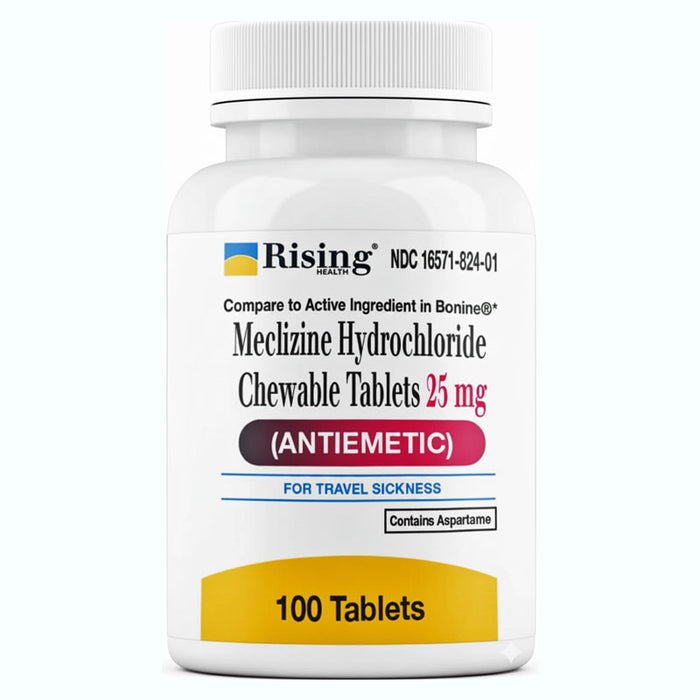 Motion Sickness Nausea Relief, Meclizine HCL 25mg