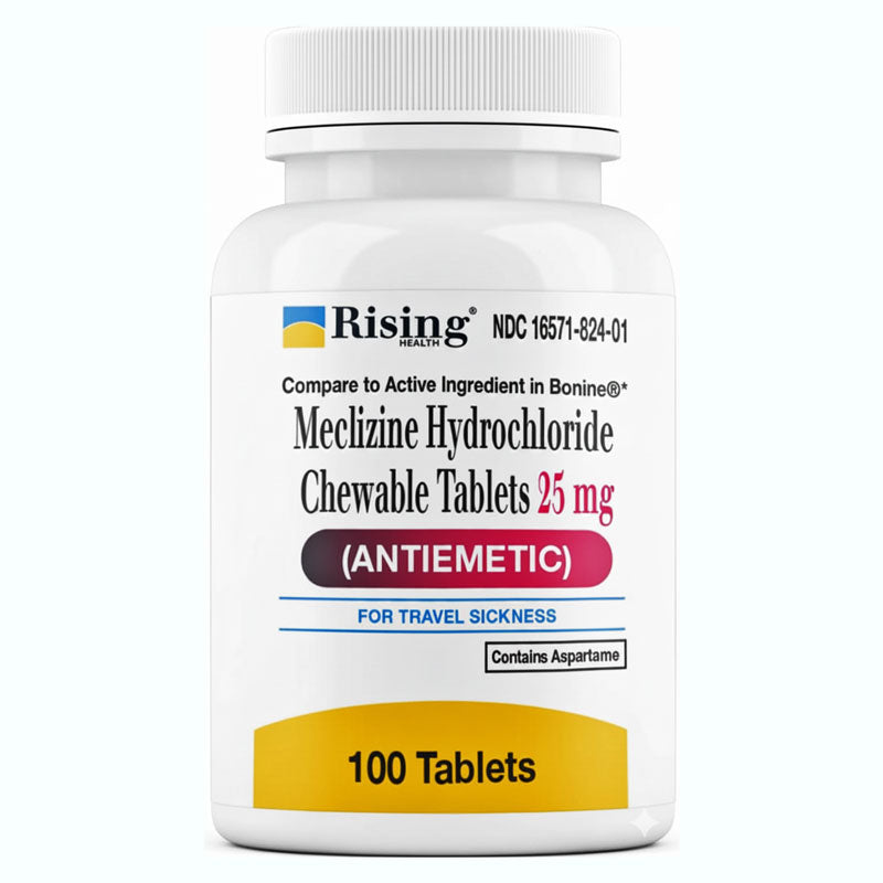 Motion Sickness Nausea Relief, Meclizine HCL 25mg