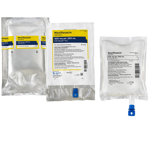 Moxifloxacin IV Bags 400mg/ 250 mL Antibiotic Medication 250 mL