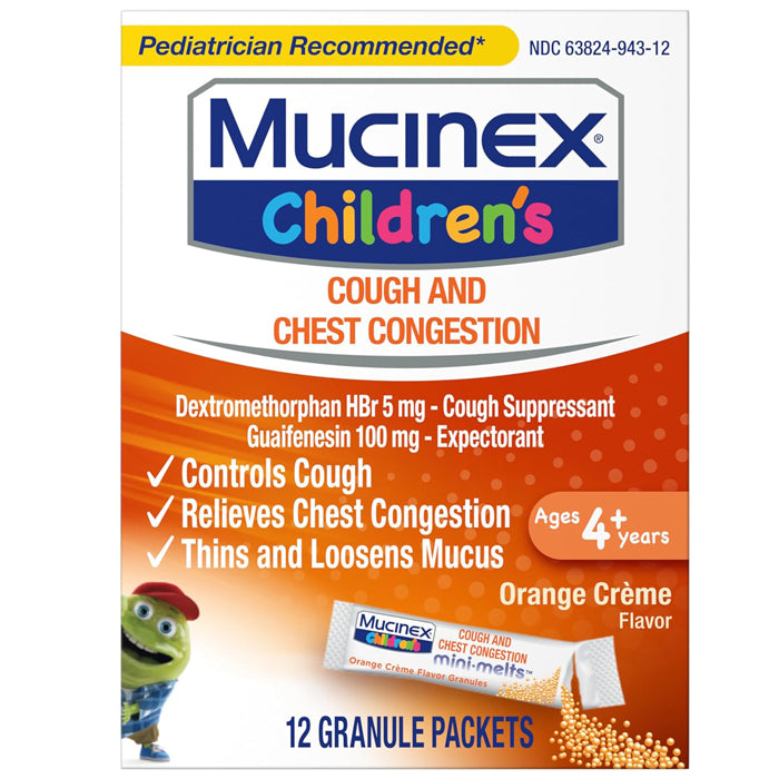 Mucinex Children's Cough Relief: Cold Symptom Solution — Mountainside  Medical
