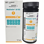 Multistix 10 SG Urine Reagent Strips by Siemens 2161 