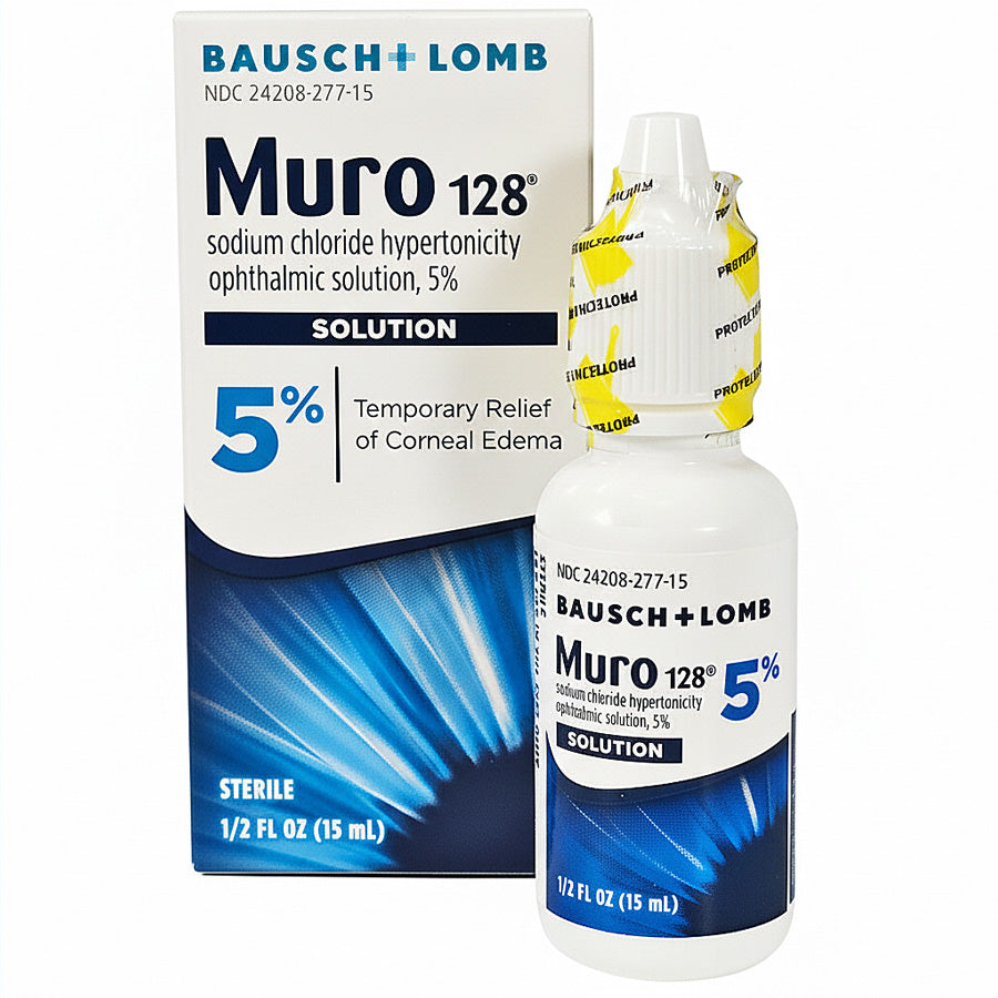Muro 128 Eye Drops - Corneal Edema & Eye Swelling Relief