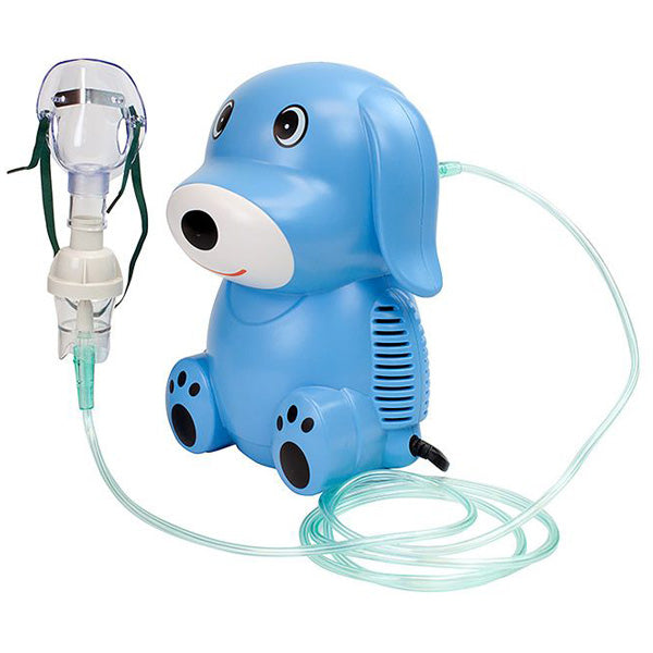 My Dog Kids Nebulizer Machine with Infant & Child Mask, Mouthpiece by Dynarex.