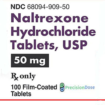 Naltrexone Hydrochloride Tablets 50 mg by Precision Dose