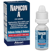 Naphcon A Allergy Itching and Redness Relief Eye Drops Naphazoline HCI 0.025% Default Title