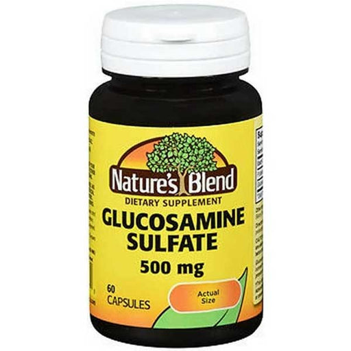 Nature's Blend Glucosamine Sulfate 500mg Capsules 60 Count