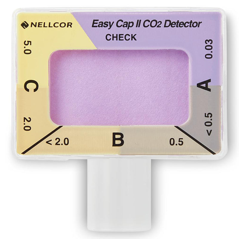 Nellcor Easy Cap II CO2 Carbon Dioxide Detector Adult / Pediatric