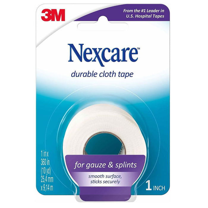 Nexcare Durable Cloth tape 1 in Packaging