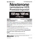 IV Bags, Nexterone Amiodarone HCI 150 mg Premixed Injection 100 mL x 12/Case (RX)