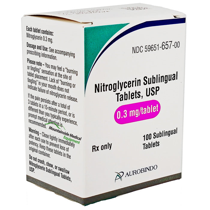 Nitroglycerin 0.3 mg: Angina Relief and Heart Health — Mountainside Medical