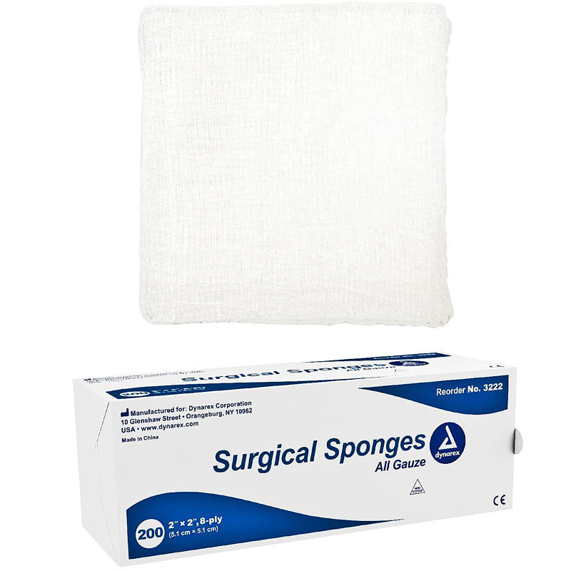 Non Sterile Gauze Pads, Surgical Gauze Sponges, 200/Bag