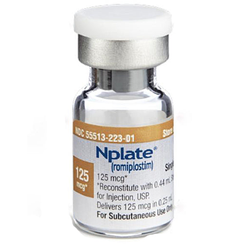 Nplate Romiplostim 125 mcg for Chronic ITP Platelet Treatment