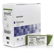Nylon Suture with P-12 Needle Non-Absorbable 3/8 Circle Precision Reverse Cutting