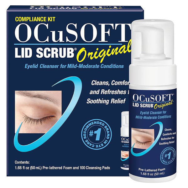 Ocusoft Website OcuSoft Eyelid Cleanser Compliance Kit, Original Formula — Mountainside ...