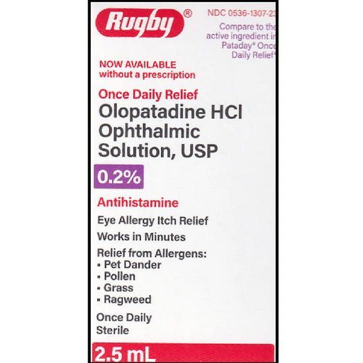 Buy Major Rugby Labs Olopatadine Ophthalmic Solution 0.2% Antistamine Eye Itch Relief Drops 2.5 mL  online at Mountainside Medical Equipment