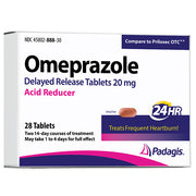 Omeprazole Delayed Release Tablets, Acid Reducer by Padagis US