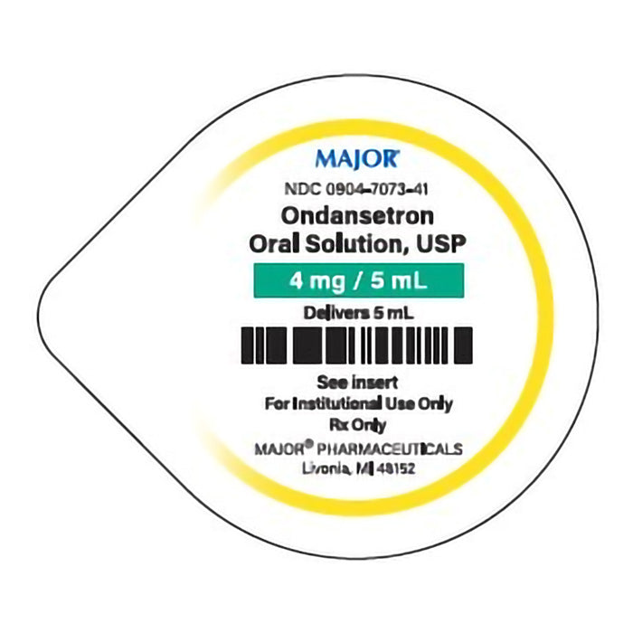 Ondansetron Oral Solution 4 mg / 5mL Unit Dose Cups — Mountainside