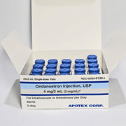 Ondansetron Injection vial provides anti-nausea relief, essential for managing vomiting associated with chemotherapy and post-surgery recovery.