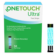 OneTouch Ultra Blue Blood Glucose Test Strips by Lifescan 022896