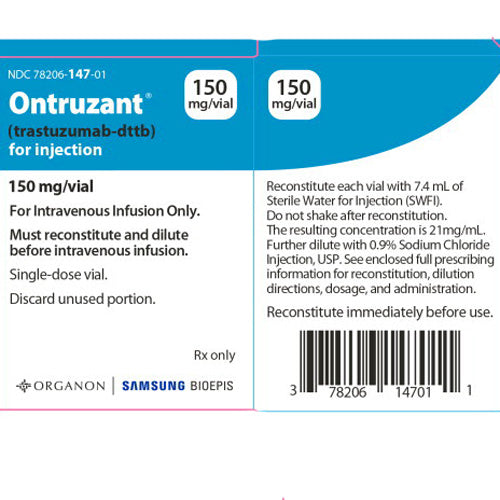 Ontruzant Trastuzumab-Dttb Injection 150 mg Cancer Medicine