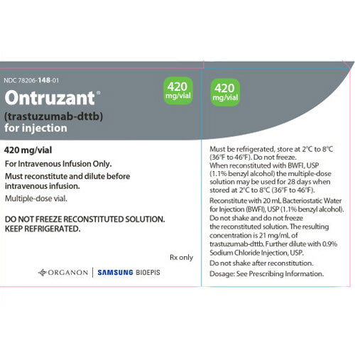 Ontruzant Trastuzumab-Dttb Injection 420 mg Cancer Medicine