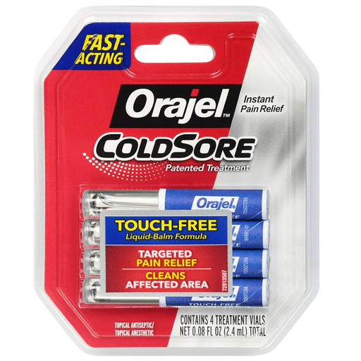 Buy Orajel Cold Sore Instant Pain Relief Gel used for Cold Sores