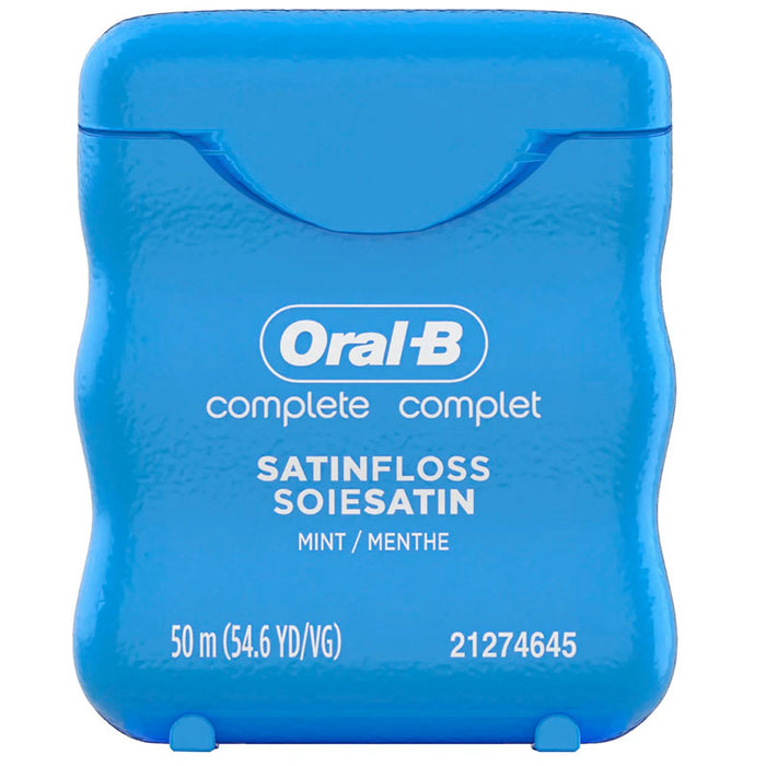 Oral-B  Complete Satin Dental Floss with Mint Flavor