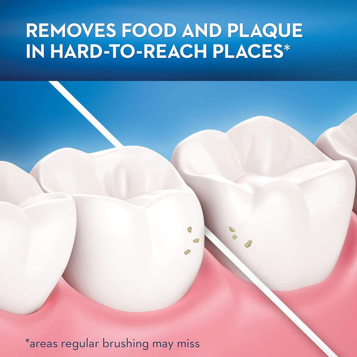 Oral-B Glide Pro Health Dental Floss Removes Food and Plaque in Hard-to-reach places