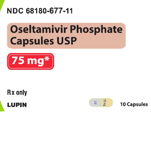 Lupin Pharma Tamiflu® Generic Oseltamivir Phosphate Capsules 75 mg  Influenza Medicine 10-Pack | Mountainside Medical Equipment 1-888-687-4334 to Buy