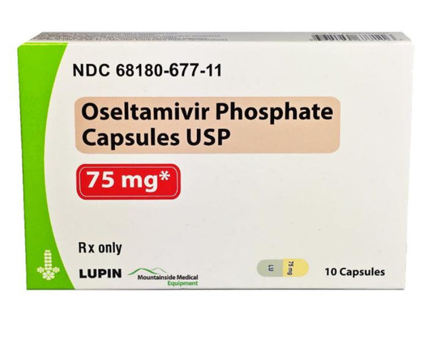 Oseltamivir Phosphate Capsules 75 mg - Generic Tamiflu® — Mountainside ...