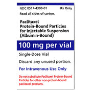 Paclitaxel Protein-Bound Particles for Injectable Suspension (Albumin-Bound) NDC 0517-4300-01