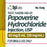 Papaverine HCL Injection Single-Dose Vials 2 mL by BPI Labs 54288-0142-10