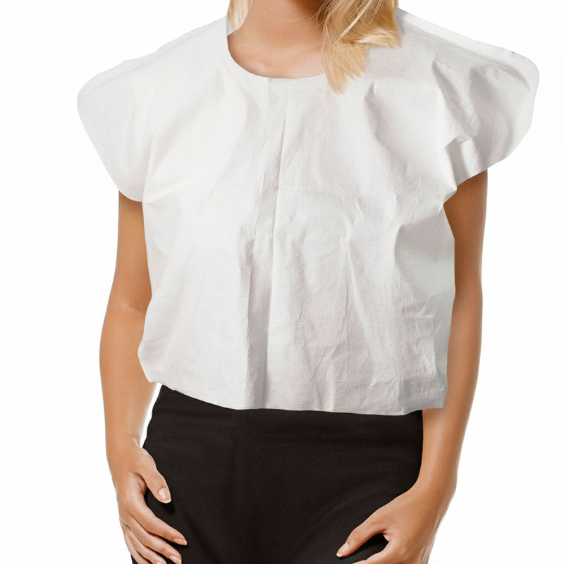 Patient Examination Capes, Upper Body Cover White Color