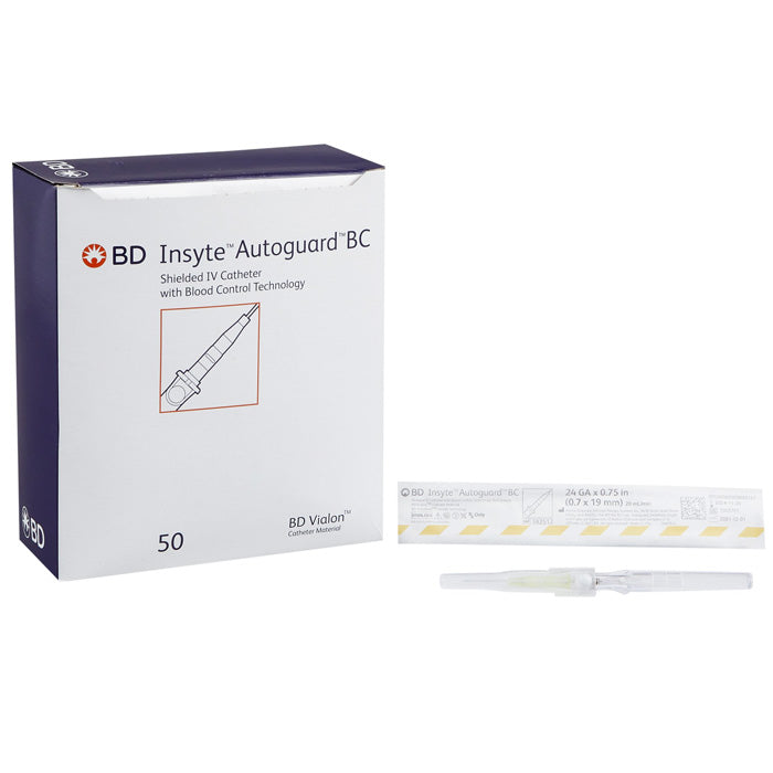 Peripheral IV Catheter 24 Gauge 3/4