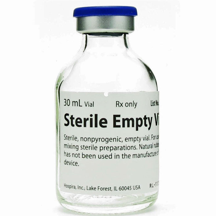 Empty Sterile Vials Pfizer Empty Sterile Vials 30 mL Glass with Flip