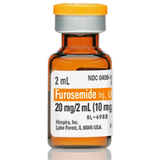 Furosemide Injection 10 mg Single-dose Vial 2 mL by Pfizer
