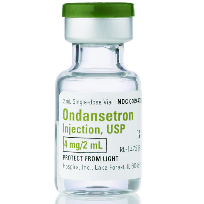 Pfizer Injectables Pfizer Ondansetron Injection 2/mg/mL Single-Dose Vial 2 mL, 25/Box (Rx) | Mountainside Medical Equipment 1-888-687-4334 to Buy
