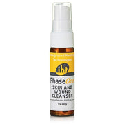 PhaseOne Antimicrobial Skin and Wound Cleanser with Hypochlorous Acid 8 oz Twist Cap Bottles (4 Per Case) 1.35 oz Pump Bottle (12 Per Case)